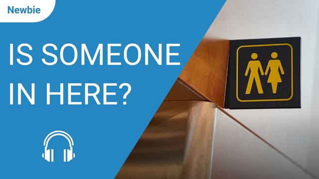 Is someone in here?