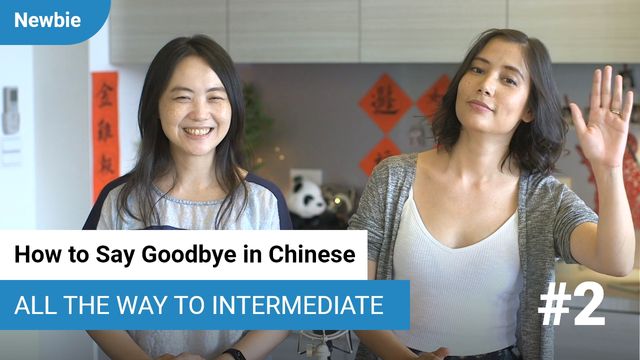 How to Say Goodbye in Chinese