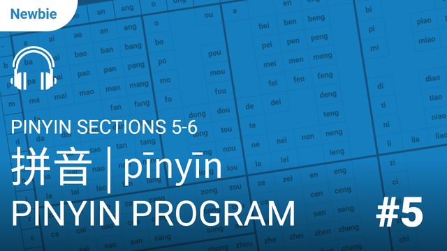Pinyin Sections 5-6